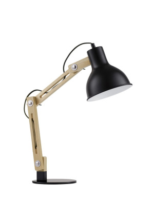 Regulowana lampa biurkowa Tabasco czarna