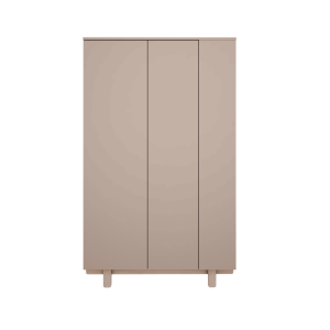 Wood Luck Szafa z regałem Basic Trufla