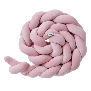 Bellamy Ochraniacz welurowy warkocz rose
