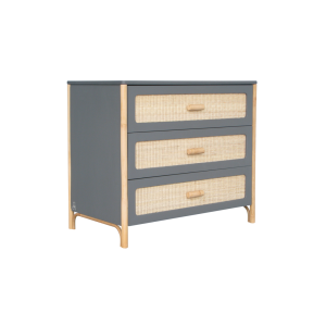 Komoda z szufladami rattan Cannes - Silex Oceania