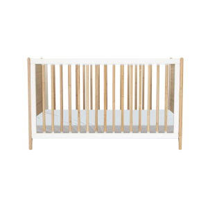 Łóżeczko rosnące z dzieckiem 60x120 Rattan Neige Oceania