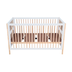 Łóżeczko rosnące z dzieckiem 70x140 Rattan Neige Oceania