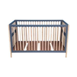 Łóżeczko rosnące z dzieckiem 70x140 Rattan Silex Oceania