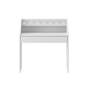 Bellamy Biurko Montessori Book Nook snow – kompaktowe biurko dla dzieci białe