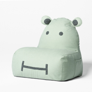 Pufa siedzisko Hippo Soft - Miętowa