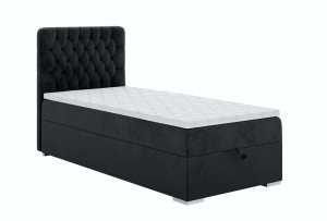Tapicerowane łóżko młodzieżowe Glam 90x200