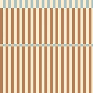 Tapeta Stripes Nostalgia Brązowa Niebieska Vintage