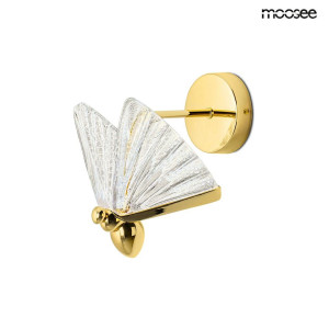Kinkiet BUTTERFLY złoty