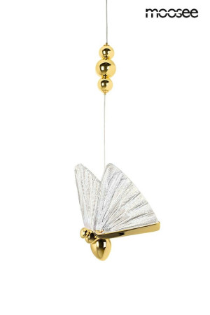 Lampa wisząca BUTTERFLY złota