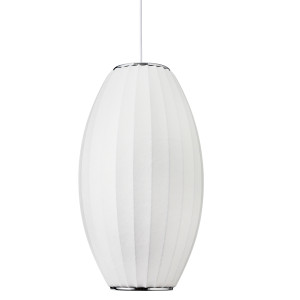 Lampa wisząca SILK BARREL biała 60