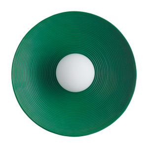 Lampa ścienna ILUSIONI zielona
