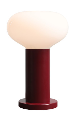 LAMPKA BIURKOWA FLO RUBINOWA S