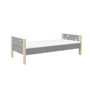 Łóżko Funflex szare 90x200