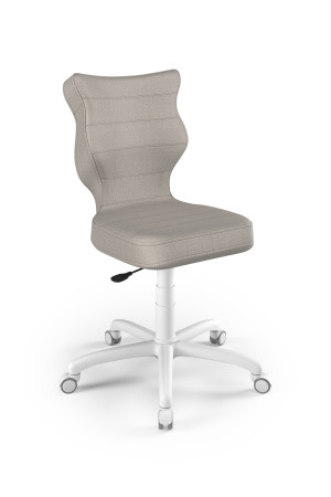 Entelo Ergonomiczne krzesło biurkowe dla dzieci Petit szare