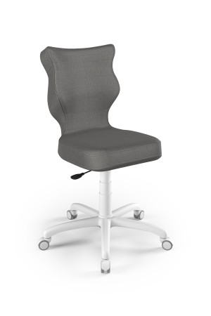 Entelo Ergonomiczne krzesło biurkowe dla dzieci Petit ciemno szare