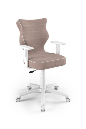 Entelo Ergonomiczne krzesło biurkowe dla dzieci Duo ciemny róż