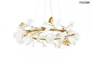 Lampa wisząca Flora złota 80