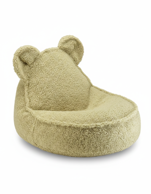 Wigiwama Dziecięca pufa Bear Matcha