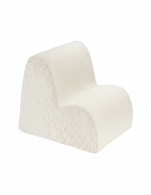 Wigiwama Dziecięcy fotel Cloud Cream White