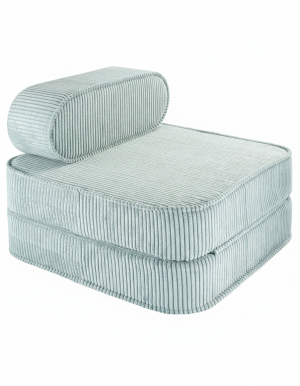 Wigiwama Dziecięcy fotel rozkładany Flip Peppermint Green