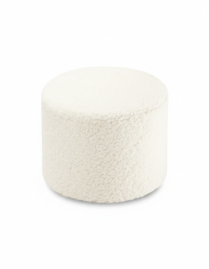 Wigiwama Dziecięca pufa Cream White