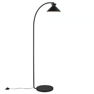 Lampa podłogowa Dial czarna