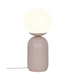 Lampa stołowa Notti brudny róż