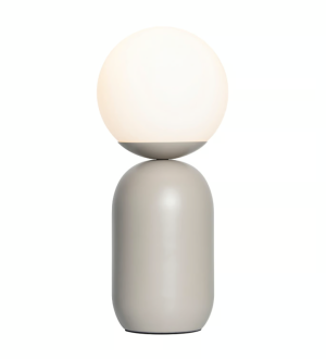 Lampa stołowa Notti szara