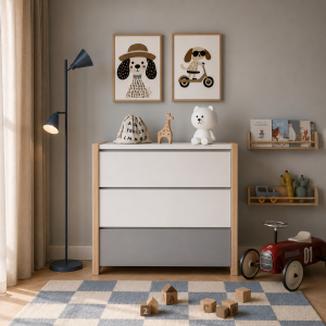 Bellamy Pinette Komoda 3-szufladowa