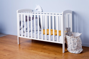 TROLL Nicole Łóżeczko dziecięce 120x60 białe