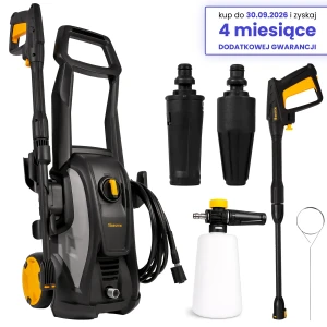 Myjka ciśnieniowa 1600W 135 bar zestaw PRO BESTEN BE-2914