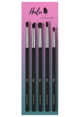HULU - Easy Blend Set – Σετ 5 Πινέλων για Σβήσιμο Σκιών