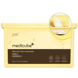 Medicube - Deep Vita C Daily Quick Mask - 30pcs/300g