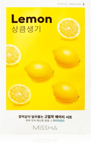 MISSHA - Airy Fit Sheet Mask-Lemon