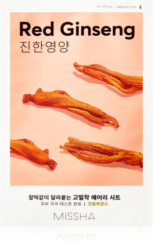 MISSHA - Airy Fit Sheet Mask-Red Ginseng