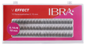 IBRA - V EFFECT B 10 FLARES EYELASH - 10mm