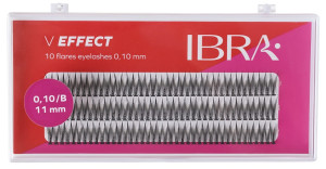 IBRA - V EFFECT B 10 FLARES EYELASH - 11mm