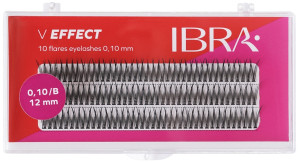 IBRA - V EFFECT B 10 FLARES EYELASH - 12mm