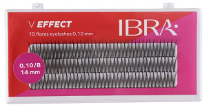 IBRA - V EFFECT B 10 FLARES EYELASH - 14mm