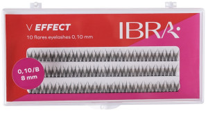 IBRA - V EFFECT B 10 FLARES EYELASH - 8mm