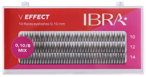 IBRA - V EFFECT B 10 FLARES EYELASH - MIX