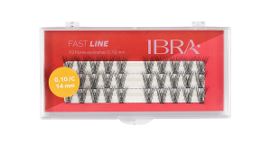 IBRA - FAST LINE TUFTS EYELASHES 0,10C - 14mm