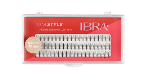 IBRA - KIM STYLE TUFTS EYELASHES 0,07C - 10mm