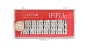IBRA - KIM STYLE TUFTS EYELASHES 0,07C - 12mm
