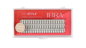 IBRA - KIM STYLE TUFTS EYELASHES 0,07C - 14mm