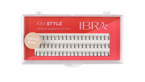 IBRA - KIM STYLE TUFTS EYELASHES 0,07C - 8mm
