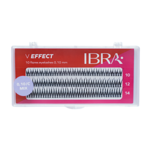 IBRA - V EFFECT 10 FLARES EYELASH - mix