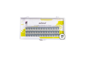 IBRA - NATURALS FLARE EYELASH KNOT FREE - 10mm