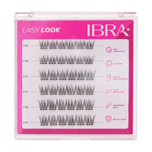 IBRA - Self-adhesive Eyelash Clusters Easy Look