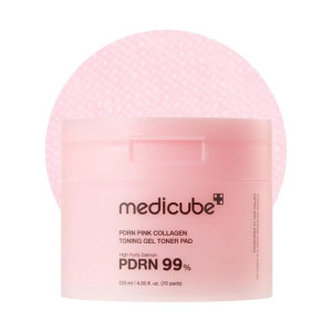 Medicube - PDRN Pink Collagen Toning Gel Toner Pads